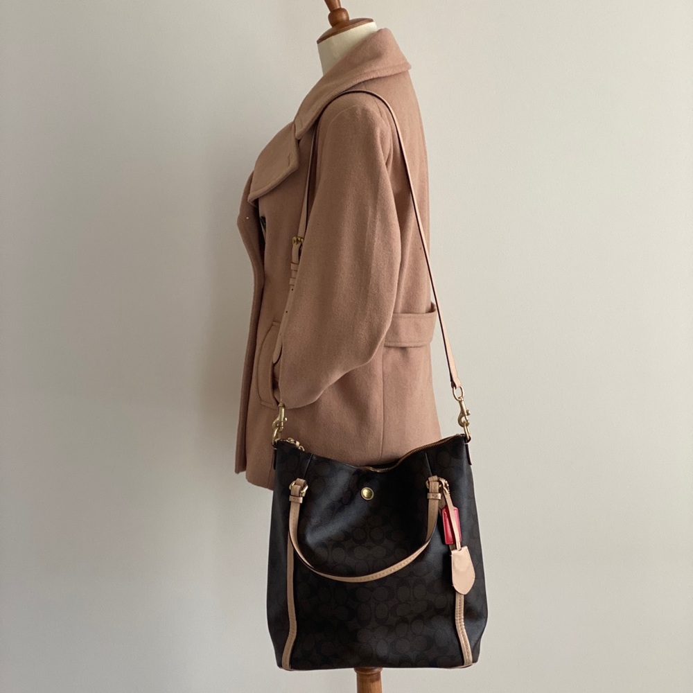 Coach Leather Tote Bag - Picture 7 of 8